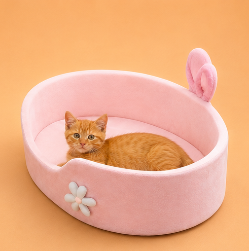 Cama para gatos y perros