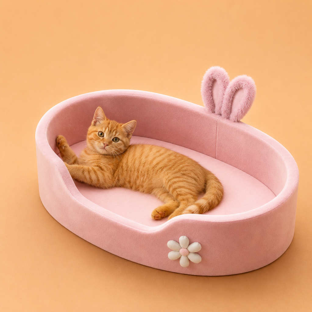 Cama para gatos y perros